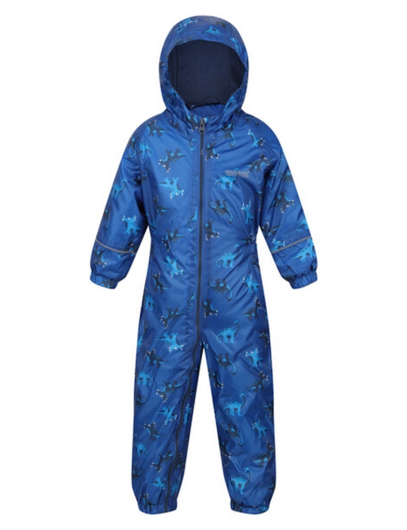 Regatta - Regatta Crianças/Kids Splat Ii Dinosaur impermeável Puddle Suit