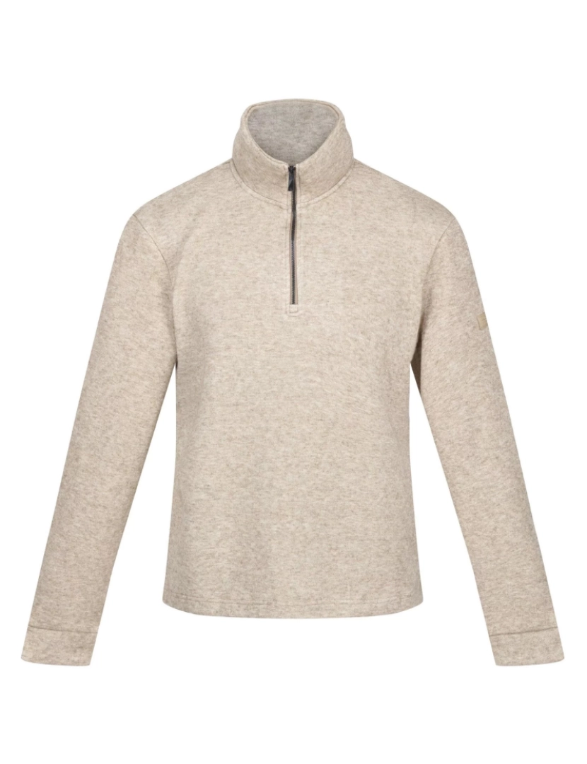 imagem de Regatta Mens Lanchester Bairro de Marl Zip Fleece Top1