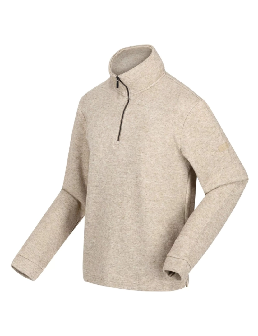 imagem de Regatta Mens Lanchester Bairro de Marl Zip Fleece Top3