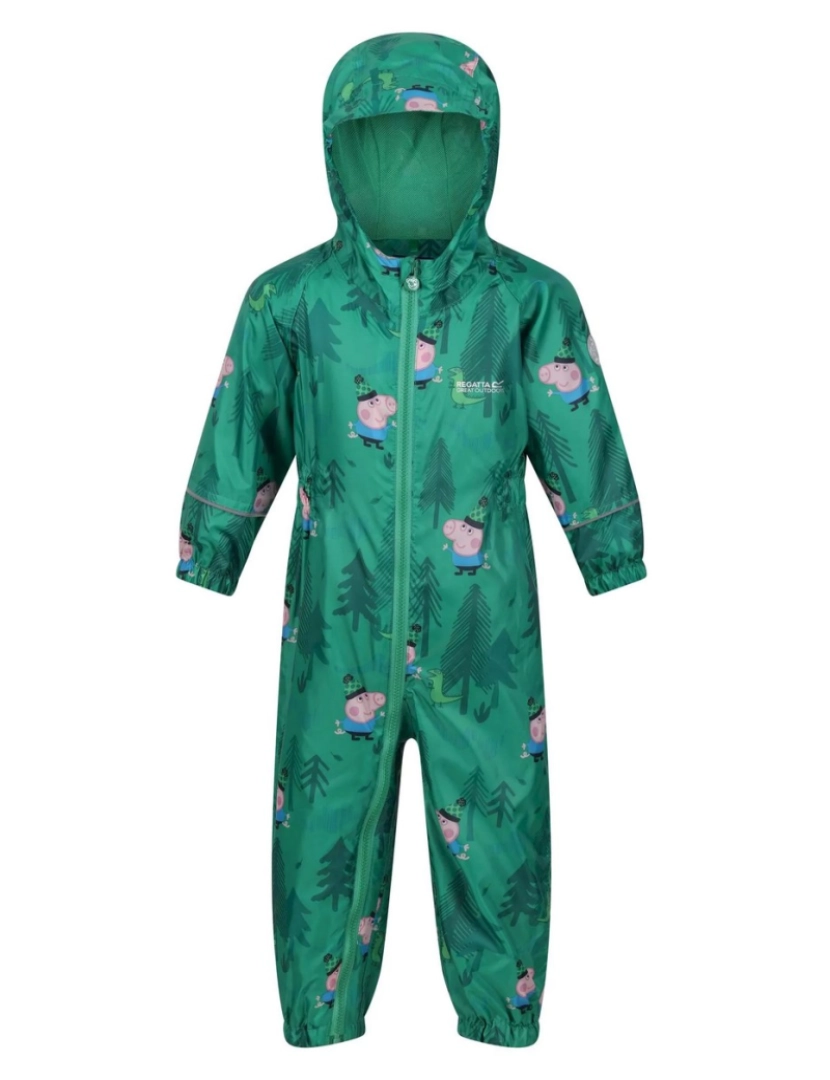 Regatta Crian as Kids Peppa Pig Dinosaur Snowsuit Regatta
