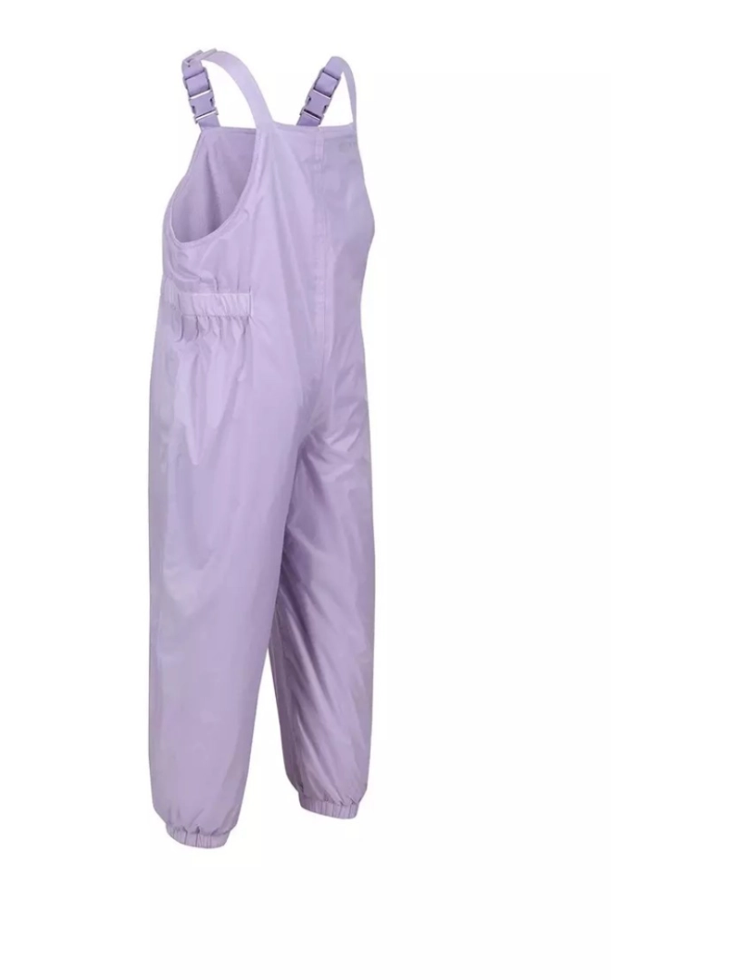 imagem de Regatta Crianças/Kids Splish Splash Splosh Peppa Pig Dungarees forrado impermeável2