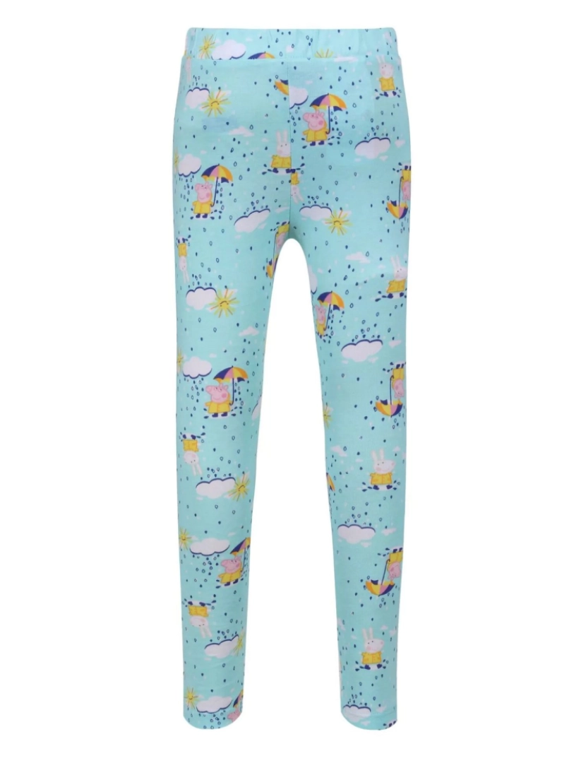 imagem de Regatta Crianças/Kids Raindrop Peppa Pig Leggings (Pack Of 2)2