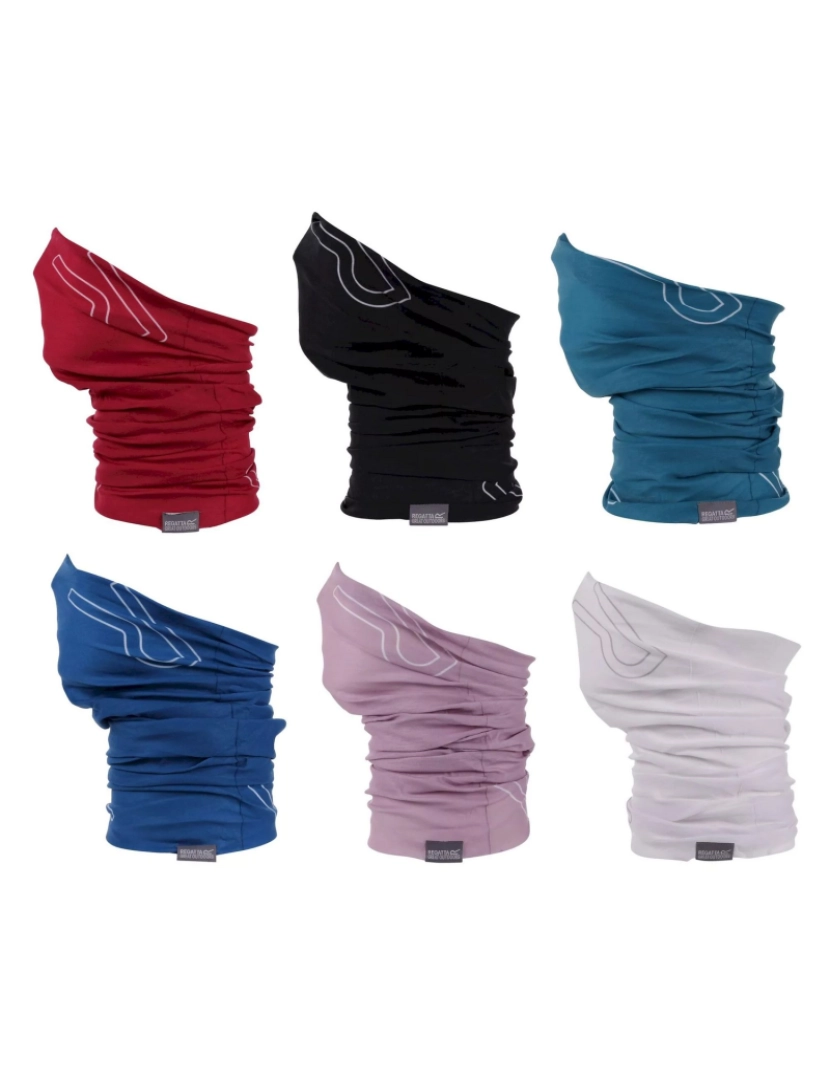 imagem de Regatta Unisex Adulto Multitube Viii Snood (Pack Of 6)1