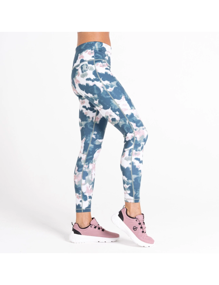 imagem de Dare 2B Mulheres/Ladies Influential reciclado Ink Blot Leggings4