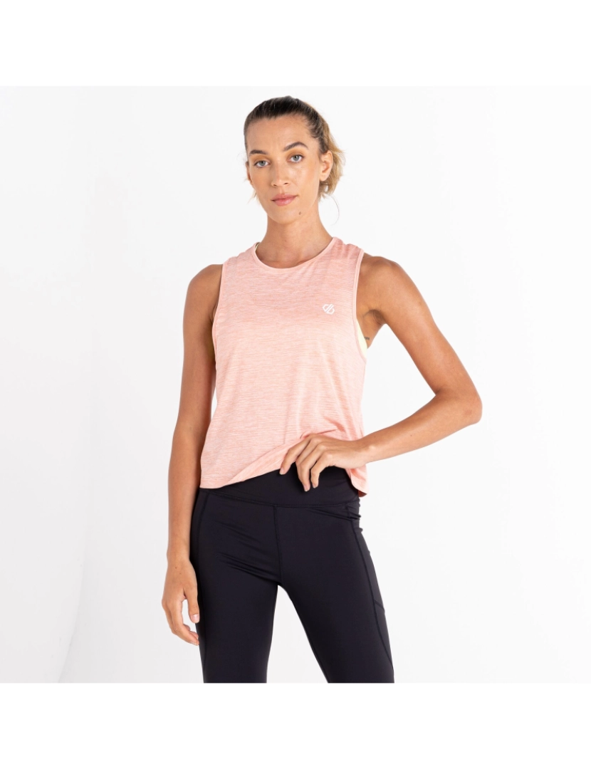 imagem de Dare 2B Mulheres/Ladies Meditate Marl Crop Top4