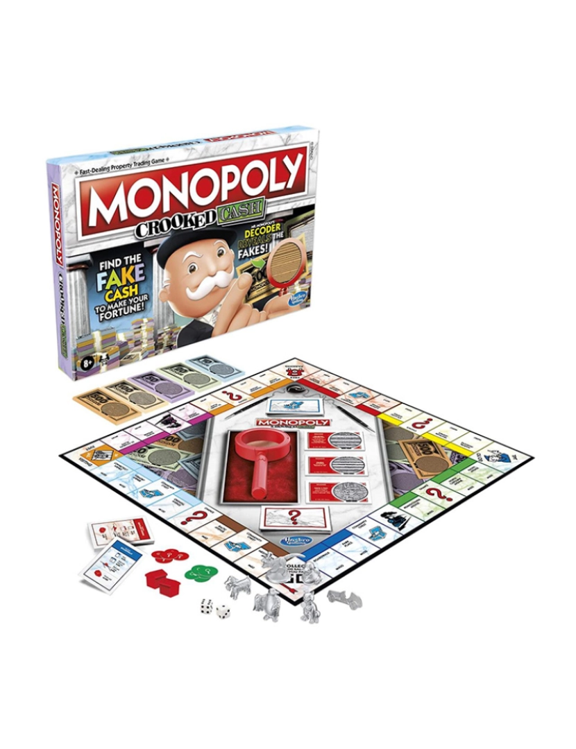 Hasbro - MONOPOLY NOTAS FALSAS F2674190