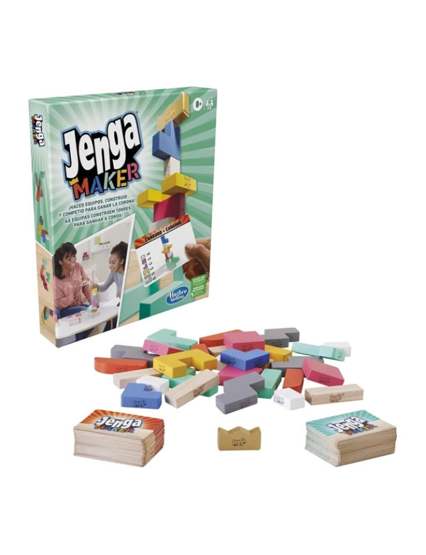 Hasbro - JOGO JENGA MAKER F4528175