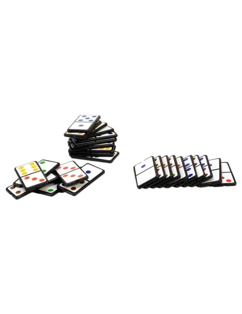 Jogo Domino Numeros E Cores 51852A - BF