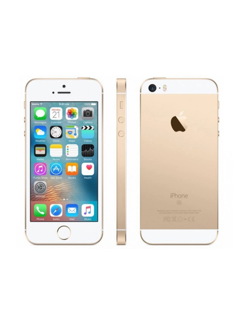 Apple - Apple iPhone SE 64GB Gold