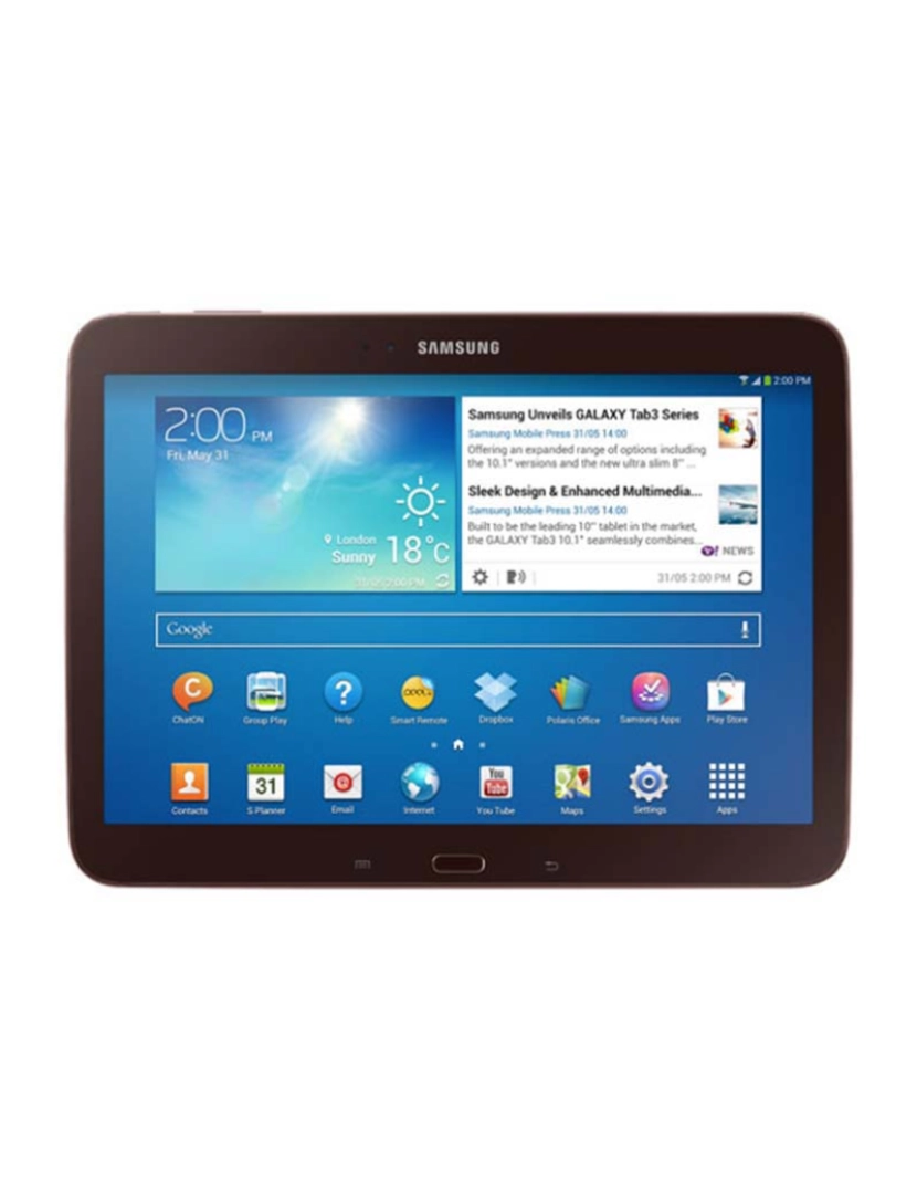 Samsung - Samsung Galaxy Tab 3 10.1 WiFi 16GB P5210 Grau B