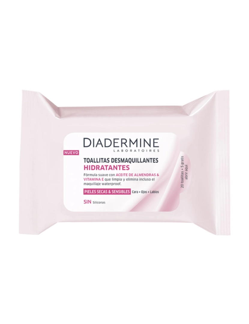 Diadermine - Diadermine Toalhitas Hidratantes 25Ud