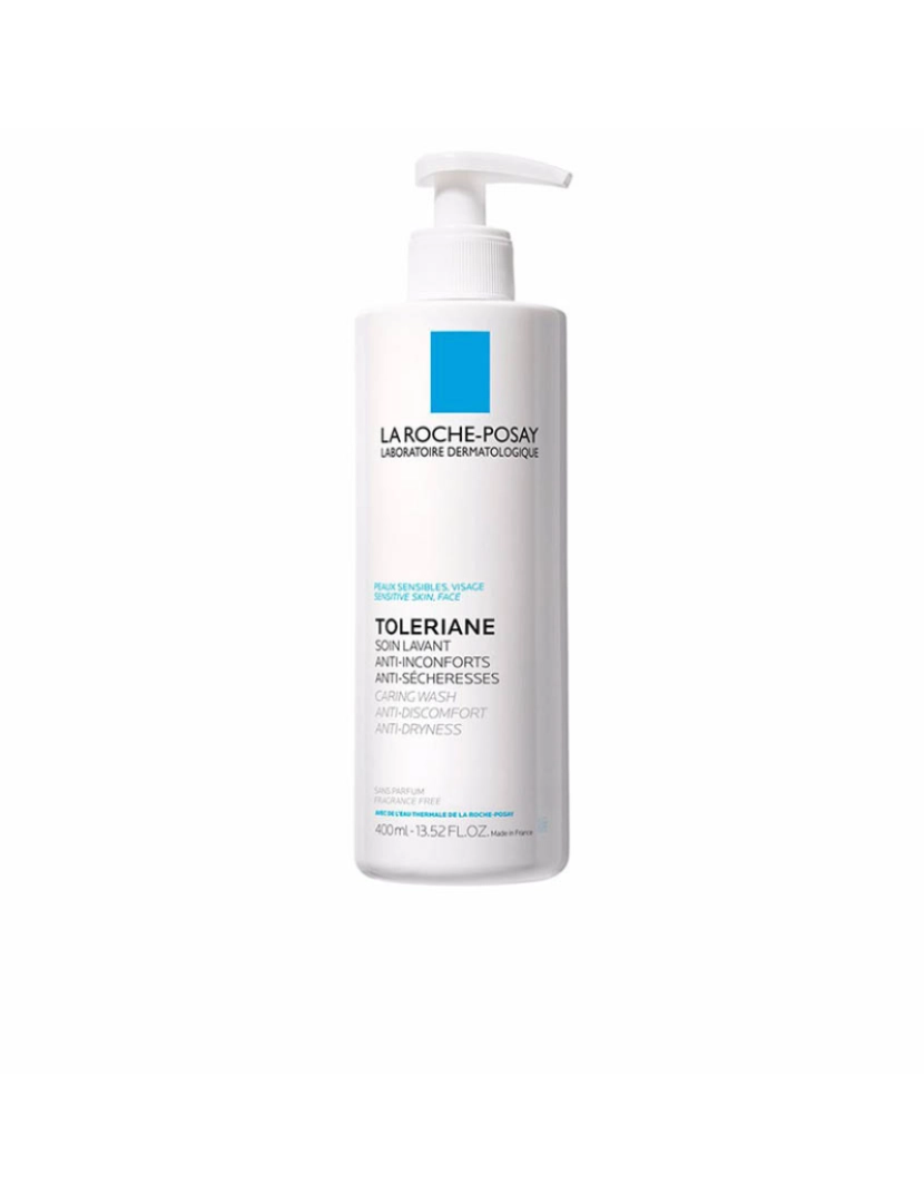 La Roche Posay  - Creme de Limpeza Toleriane Soin Lavat Anti-Inconforts Anti-Sécheresses 400 Ml