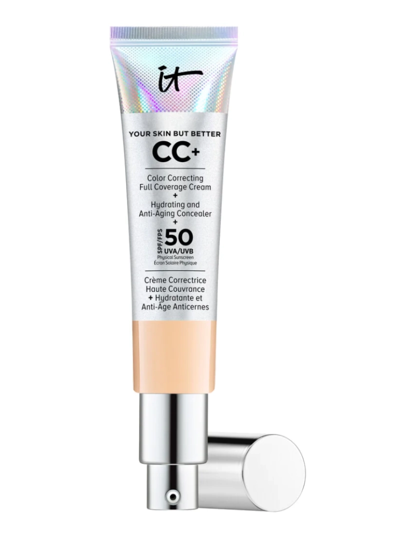 It Cosmetics - Creme Cc cosmética sua pele mas melhor médio Spf 50 32 Ml