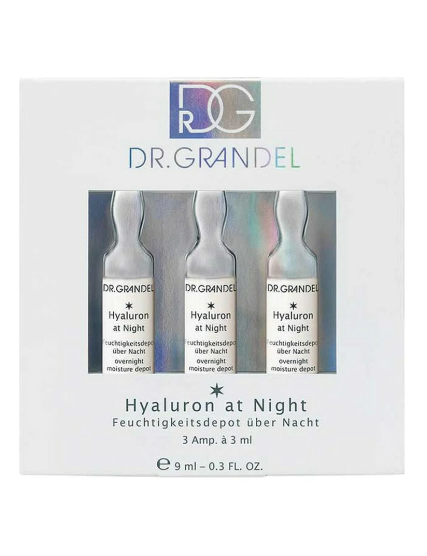 Dr. Grandel - Efeito de elevação Ampoules Hyaluron À Noite Dr. Grandel (3 Ml)