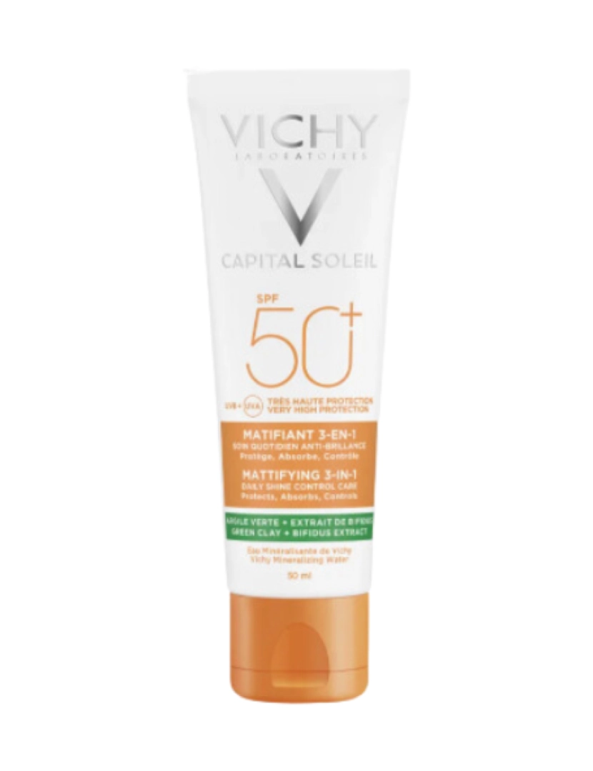 Vichy - Capital Soleil Matificante 3 em 1 Spf50+ 50 Ml