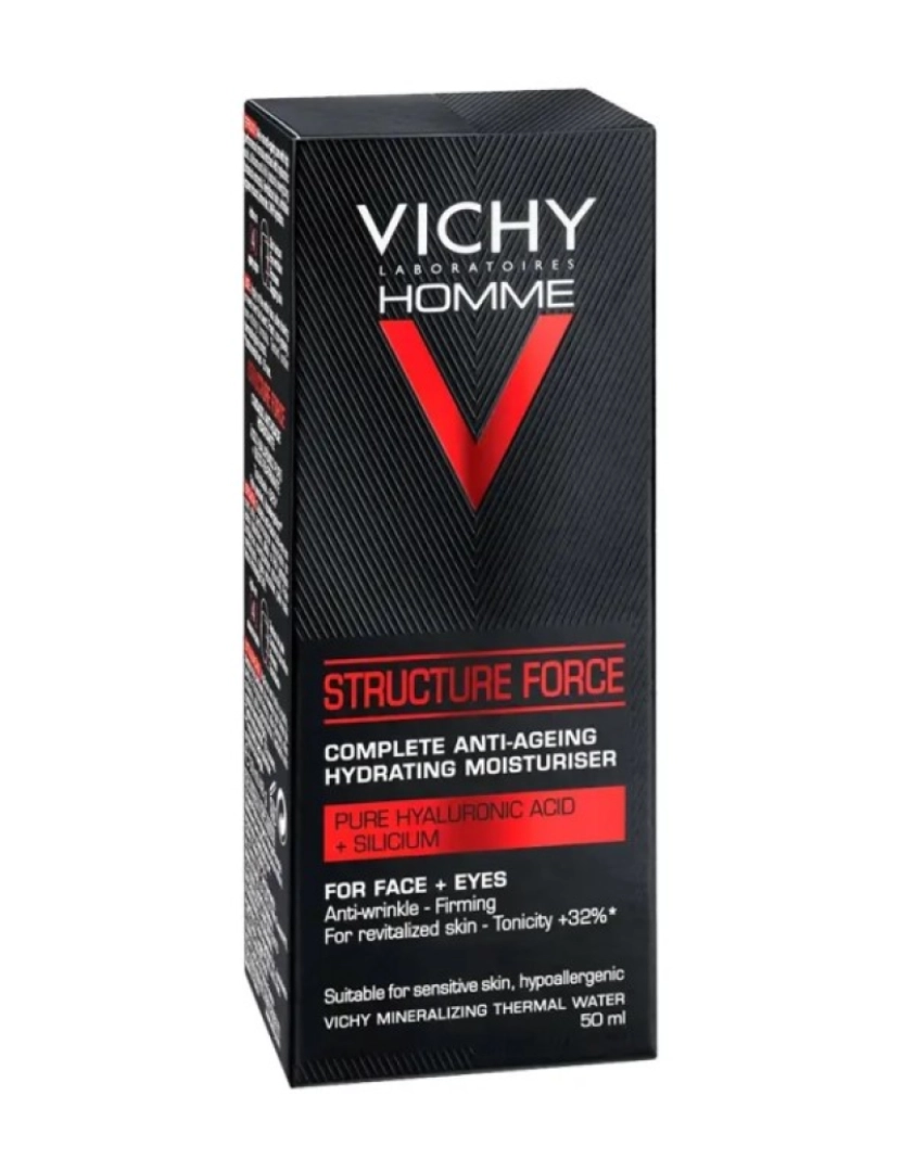 Vichy - Homme Estrutura Força Global Cuidado Hidratante Anti-Envelhecimento 50 Ml