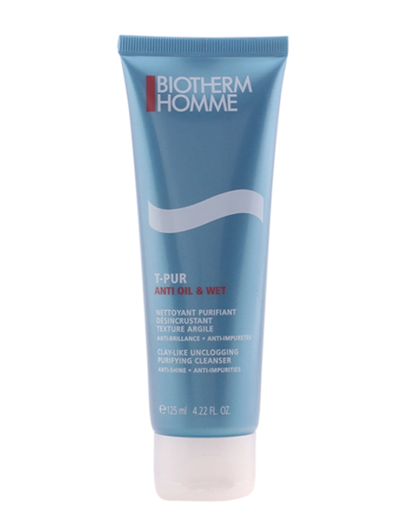 Biotherm - Homme T-Pur Nettoyant Purifiant Désincrustant 125 Ml