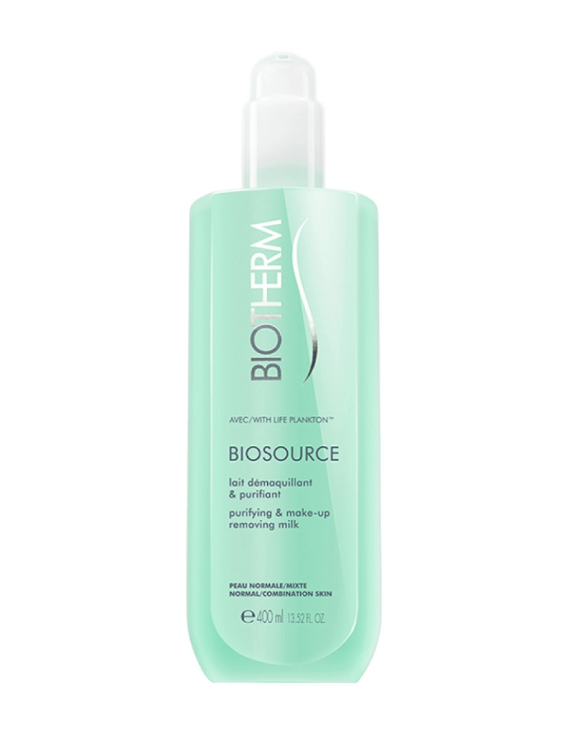 Biotherm - Biosource Leite Desmaquilhante Pnm 400 Ml Biotherm