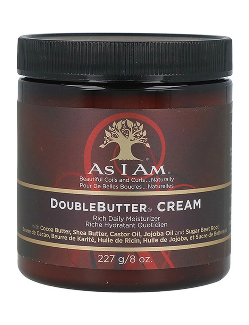 As I Am - Creme de Hidratação Doublebutter Como eu sou