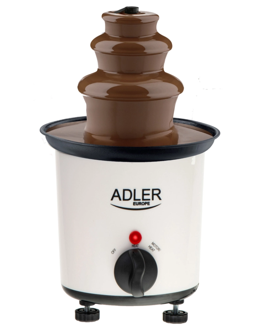 imagem de Fonte de Chocolate, Aço Inoxidável, Capacidade de 200ml,Temperatura máxima 80°C Adler AD4487, Branco10
