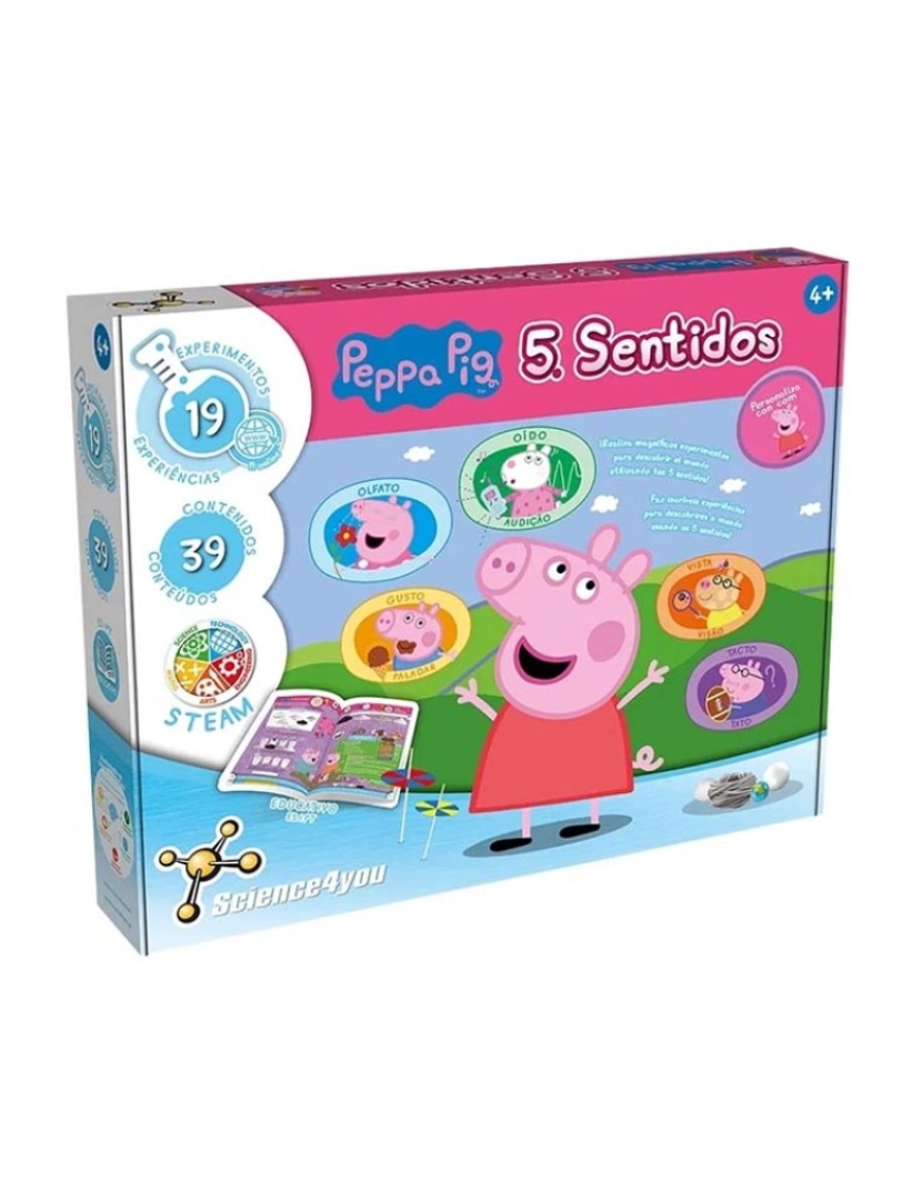 Science4You - 5 SENTIDOS PEPPA PIG M2 PT/ES