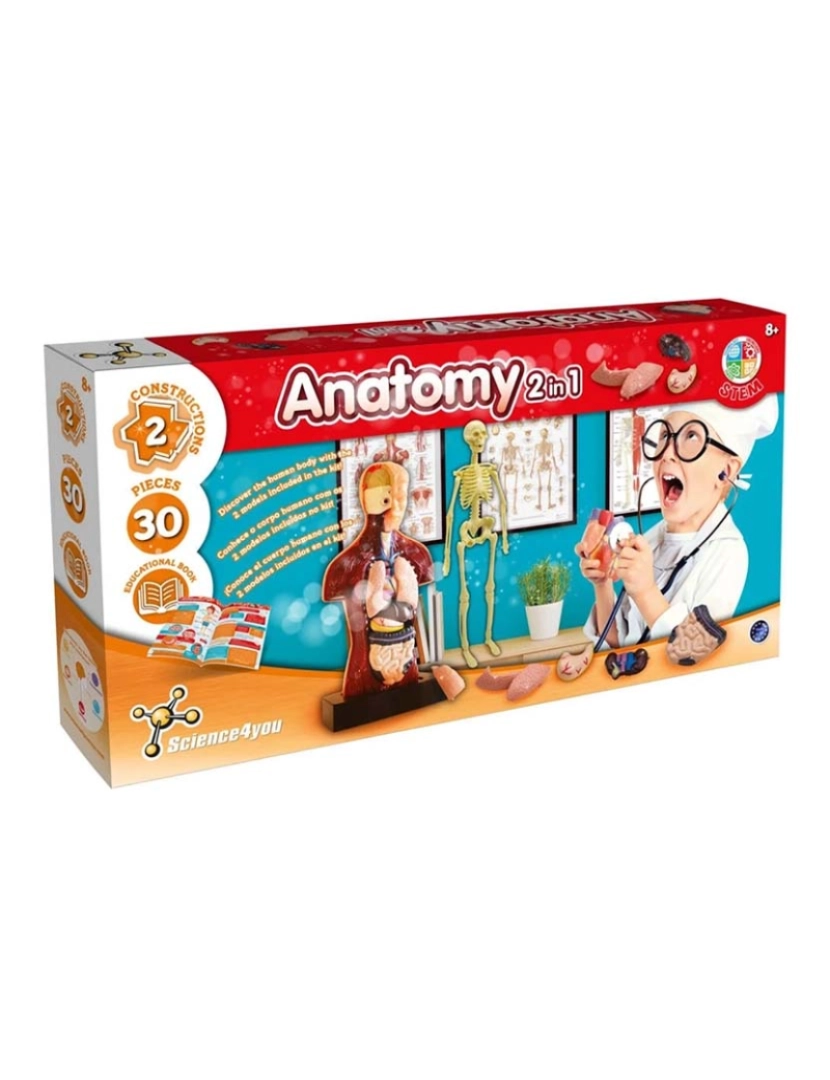 Science4You - Anatomia 2em1 XL4 TRIA