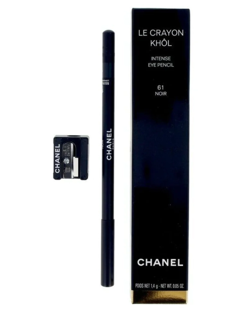 imagem de Lápis de olho Chanel Le Crayon Khã ́l Noir-61 (1,4 G)1