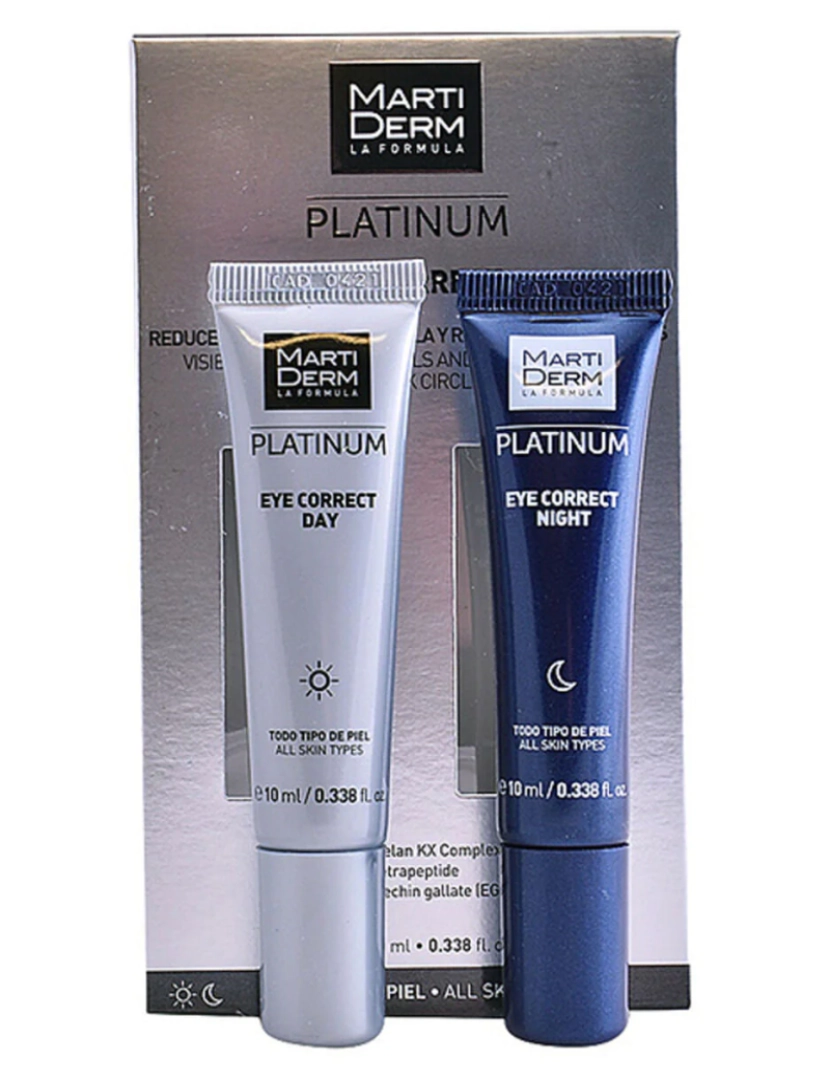 imagem de Tratamento para a área do olho Martiderm Platinum (2 Pcs)1