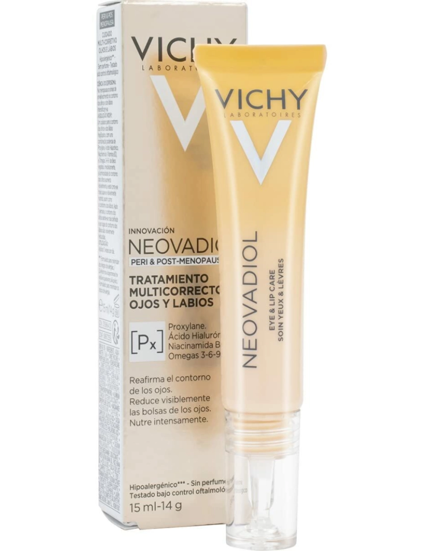 imagem de Tratamento para o olho e a área de bordo Vichy Neovadiol Menopause Firming (15 Ml)2