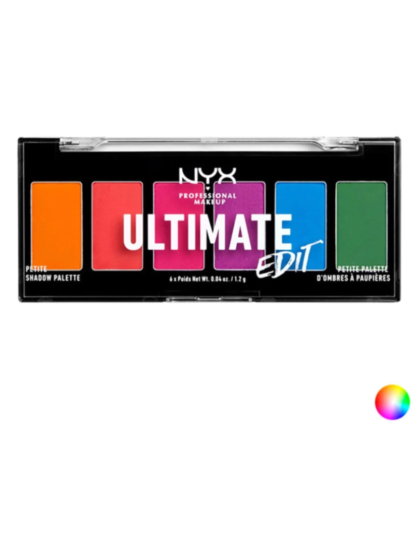 imagem de Paleta de sombra de olho Ultimate Editar Nyx (1,2 G X 6)1