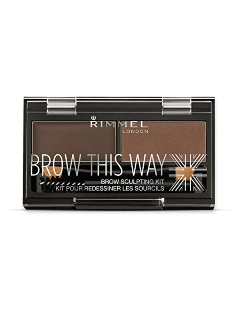 imagem de Sobrancelha make-up Rimmel London Brow desta forma 003-Dark Brown1