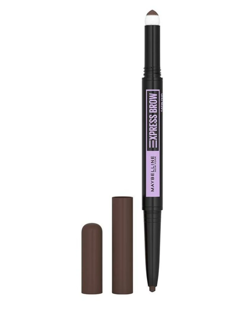 imagem de Lápis de sobrancelha Maybelline Express Brow Satin Duo 04 Dark Brown1