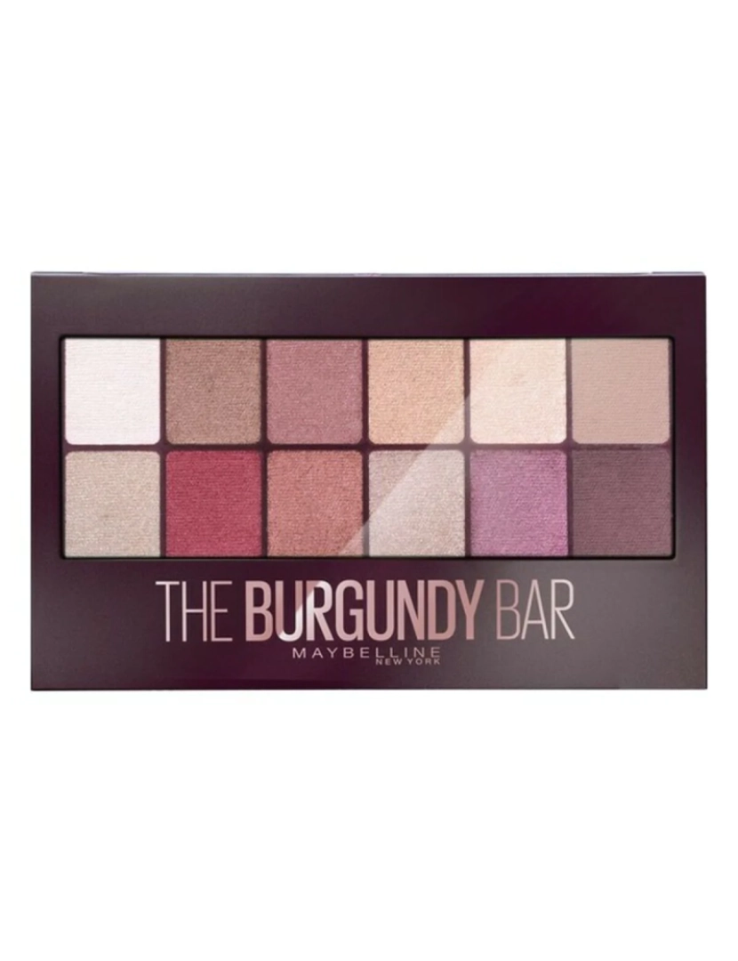 imagem de Paleta de sombra de olho The Burgundy Bar Maybelline (9,6 G)1