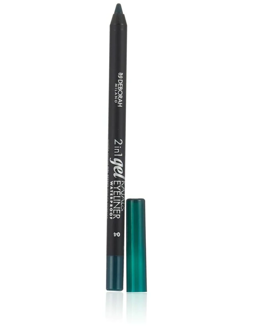 imagem de Lápis de olho Kajal & Eyeliner Deborah No04 Verde (4 Ml)1