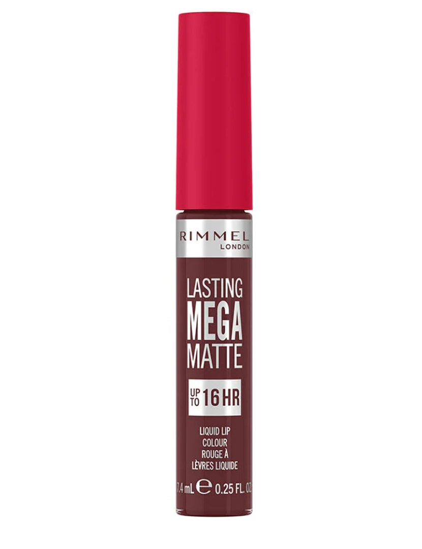 imagem de Lipstick Rimmel London Lasting Mega Matte Liquid Nâo 810 Plum This Show 7,4 Ml1