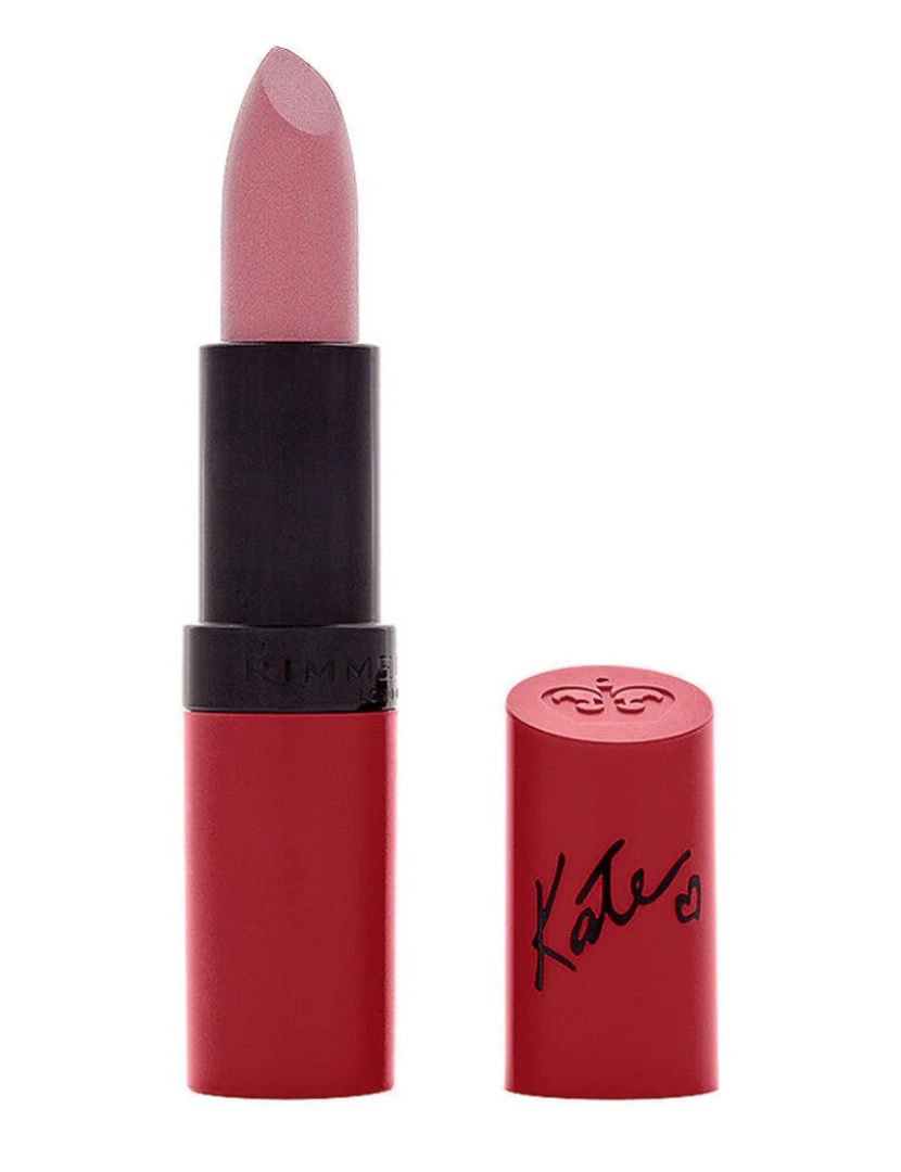 imagem de Lipstick Rimmel Londres último acabamento Matte por Kate Moss 101-Pink Rose (4 G)1