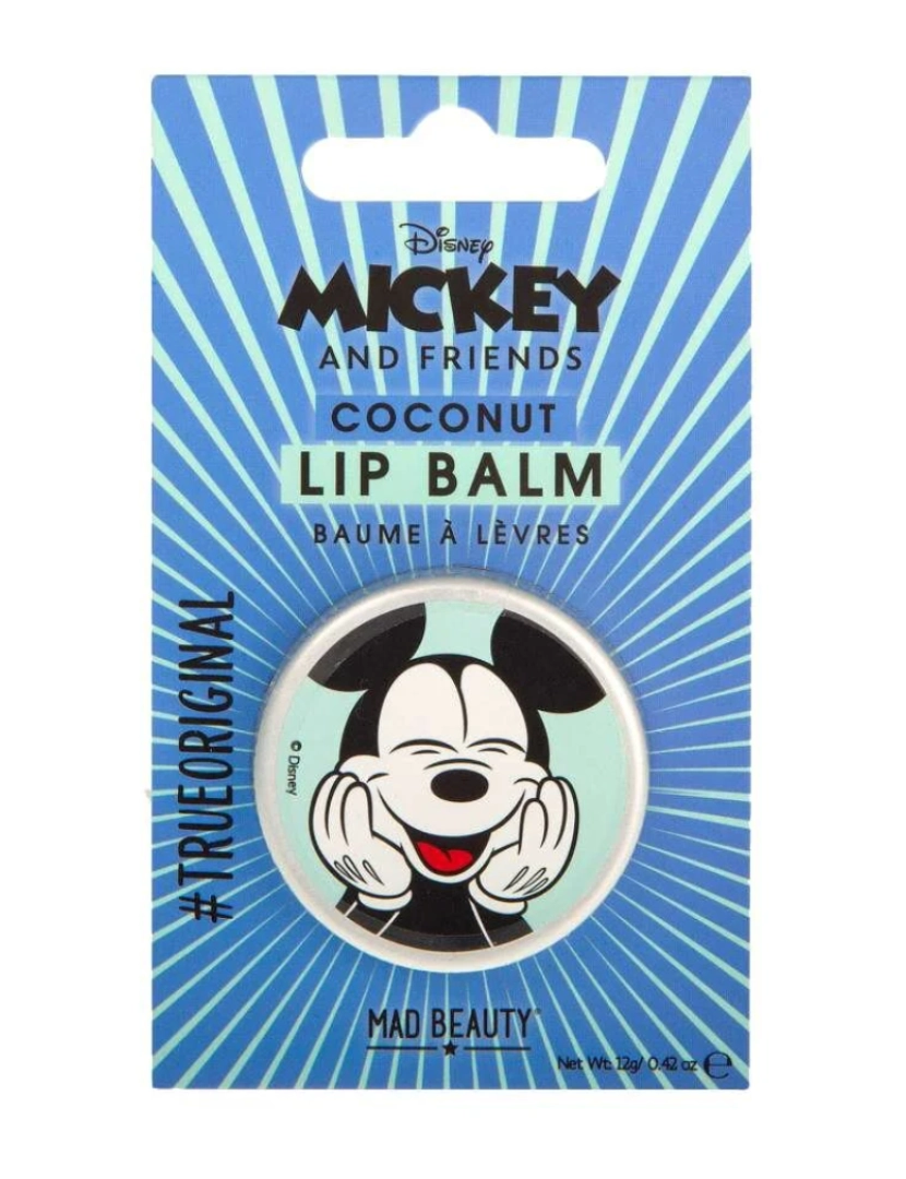 imagem de Lip Balm Mad Beauty Disney M&F Mickey Coconut (12 G)1