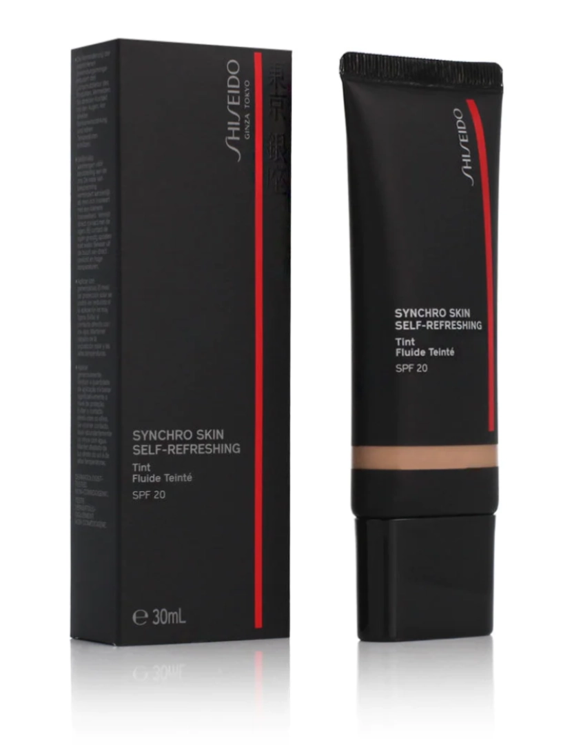 imagem de Fundação Fluido Make-Up Shiseido Sincronização da pele Refreshing Nâo 315-Medium Matsu 30 Ml1