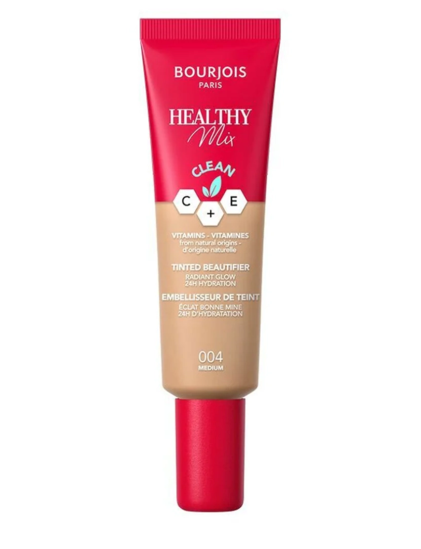 imagem de Creme hidratante com cor Bourjois Mistura saudável Nâo 004 (30 Ml)1