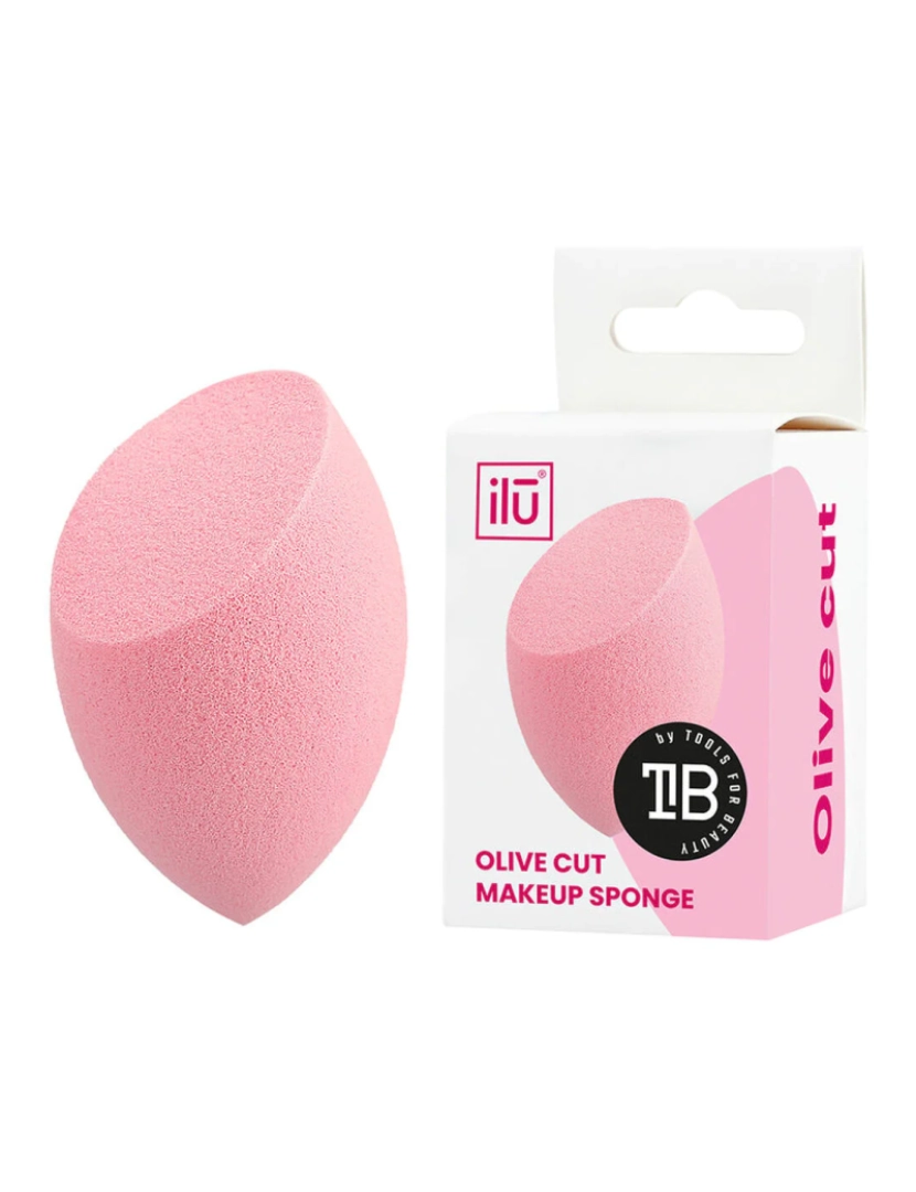 imagem de Maquiagem Esponja Ilå« Olive Cut Pink1