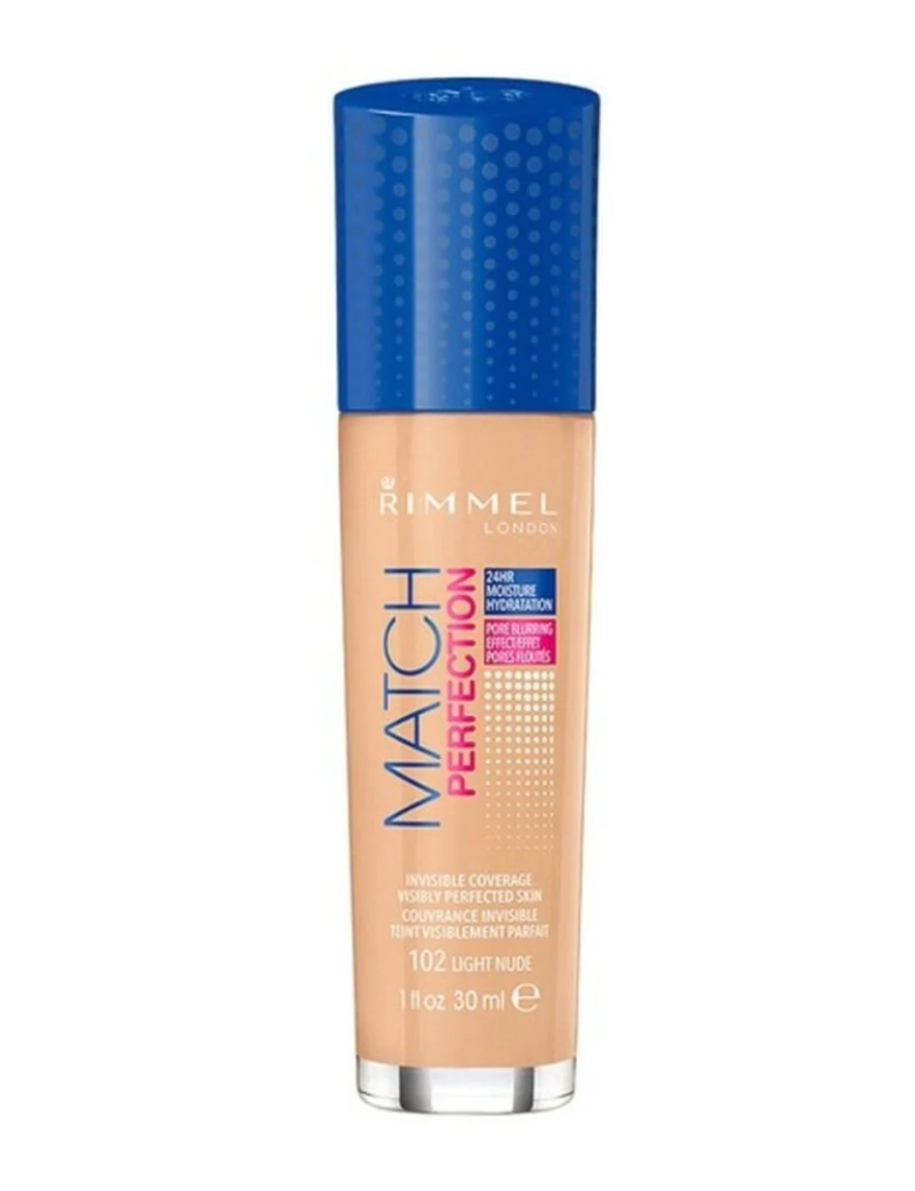 imagem de Liquid Make Up Base Match Perfection Rimmel London (30 Ml)1