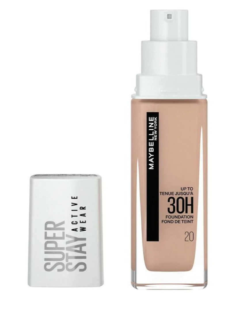 imagem de Liquid Make Up Base Maybelline Superstay Activewear 30 H Fundação Nâo20 Cameo (30 Ml)1