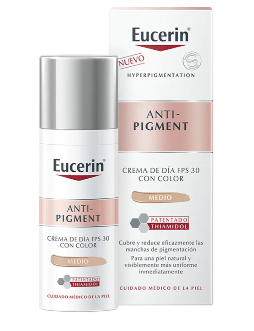 imagem de Crème Make-Up Base Eucerin Anti Pigment Medio (50 Ml)1