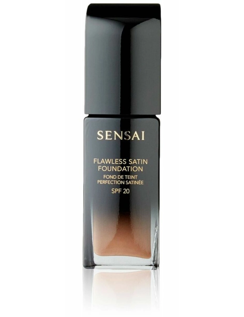 Sensai - Liquid Make Up Base Lawless Satin Foundation Sensai 205-Mocha Beig (30 Ml)