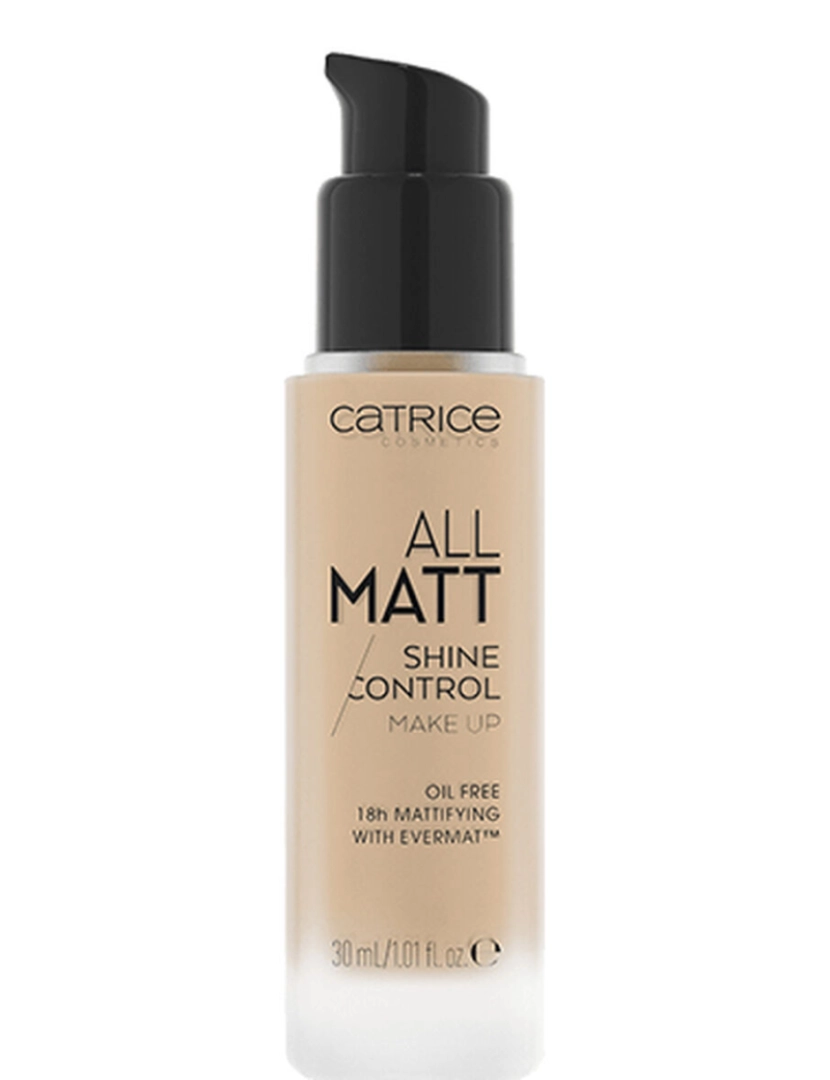 imagem de All Matt Shine Control Make Up #020N-Neutral Nude Beige 30 Ml2