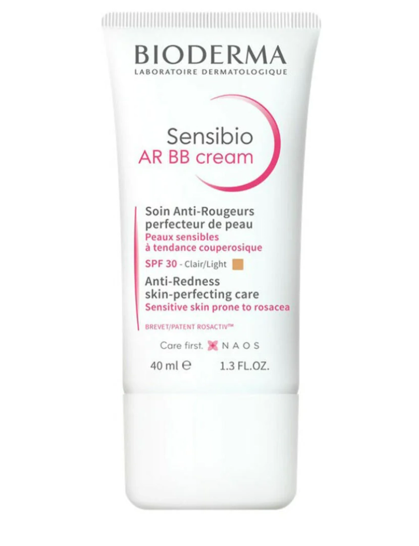 imagem de Creme hidratante com cor Bioderma Sensibio 40 Ml luz1