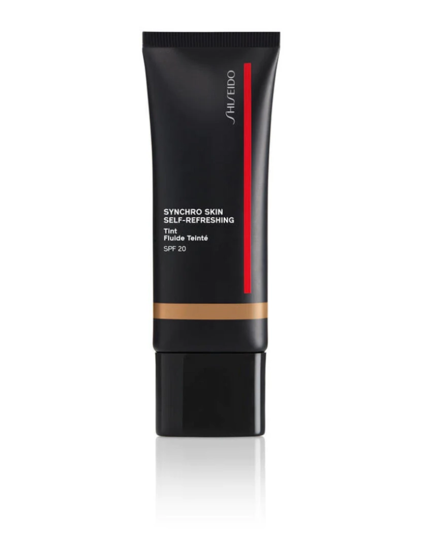 imagem de Crã ̈me Maquiagem Base Shiseido Sincronização Pele Auto-Refrescante Tint #335 Médio Katsura (30 Ml)1