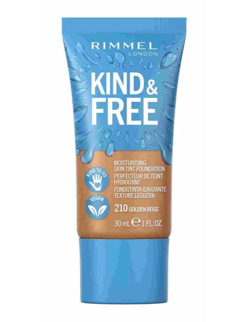 Rimmel London - Crème Make-Up Base Rimmel London Kind & Free 201-Classic Beige (30 Ml)