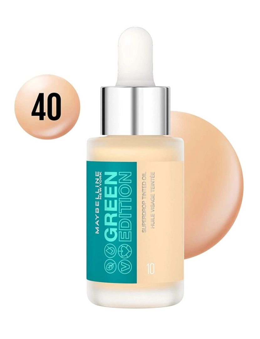 imagem de Liquid Make Up Base Maybelline Green Edition Nâo 40 Petróleo (20 Ml)2