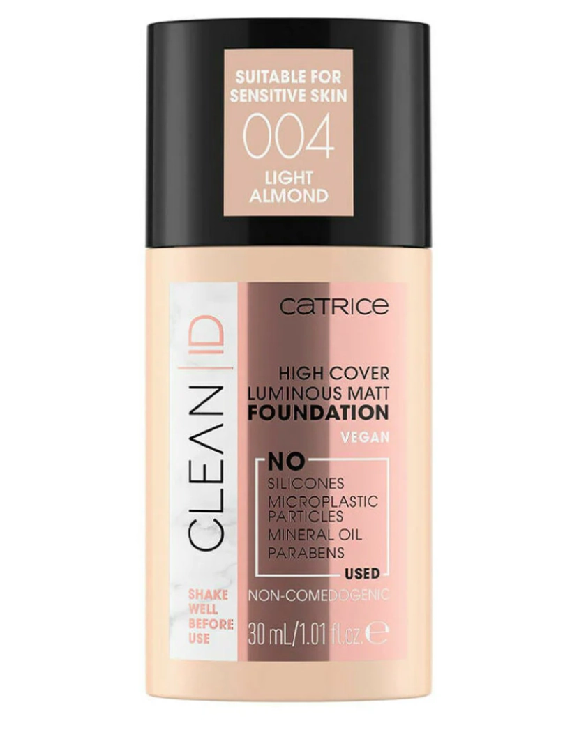 imagem de Crème Make-Up Base Catrice Clean Id 004-Light Almond 30 Ml1